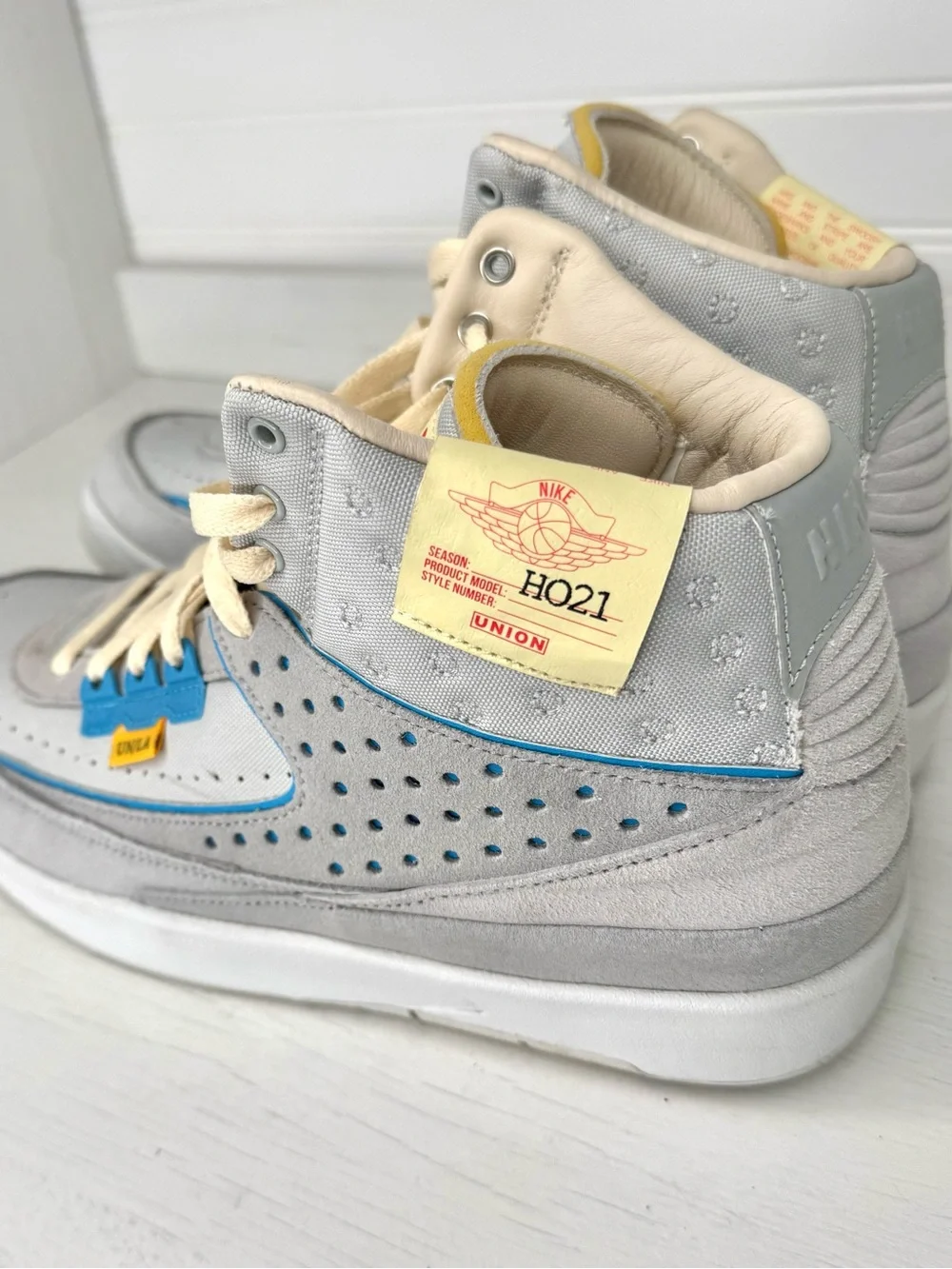 Jordan 2 Retro x LA Union collab. Excellent used condition. No box. Size US 9.5